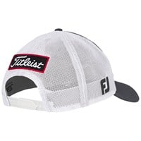 Titleist Tour Performance Mesh Golf Hat, Charcoal/White