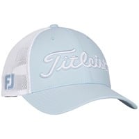 Titleist Tour Performance Mesh Golf Hat, Blue/White