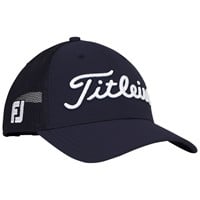 Titleist Tour Performance Mesh Golf Hat, Navy/White