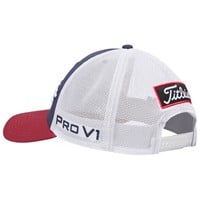 Titleist Tour Performance Mesh Golf Hat, Navy/Red