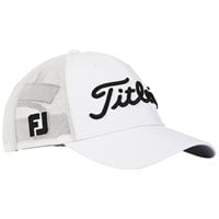 Titleist Tour Performance Mesh Golf Hat, White/Black