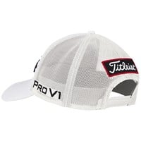 Titleist Tour Performance Mesh Golf Hat, White/Black