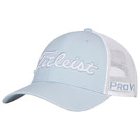 Titleist Tour Performance Mesh Golf Hat, Blue/White