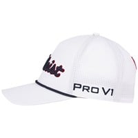 Titleist Tour Rope Golf Hat, White/Red/Blue