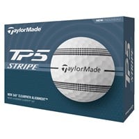 TaylorMade 2024 TP5 Stripe Golf Balls, White