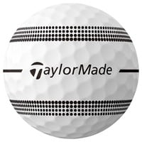 TaylorMade 2024 TP5 Stripe Golf Balls, White