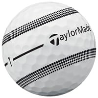 TaylorMade 2024 TP5 Stripe Golf Balls, White