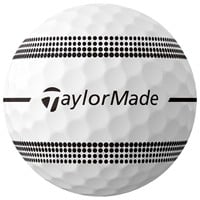 TaylorMade 2024 TP5x Stripe Golf Balls, White