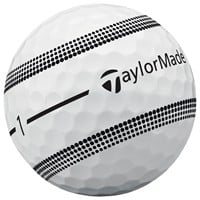 TaylorMade 2024 TP5x Stripe Golf Balls, White