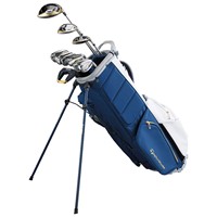 TaylorMade Ladies Kalea Gold Compete Set w/Stand Bag, Blue/White