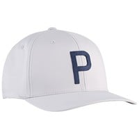 Puma Heritage P Golf Hat, Silver/Blue