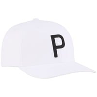 Puma Heritage P Golf Hat, White