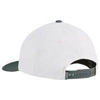 Puma Crafted P Golf Hat, White/Dark Green