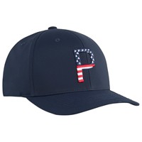 Puma Pars and Stripes 6 Panel Golf Hat, Navy