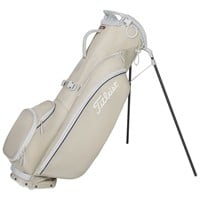 Titleist Players 4 Carbon Golf Stand Bag, Cream/Navy