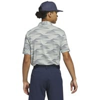 adidas Men's Ult 365 Speed Stripe Golf Polo, Grey