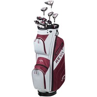 Callaway REVA 11 Piece Set w/Cart Bag, Maroon/Grey