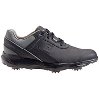 FootJoy Men's Sport LT Golf Shoes, Black/Charcoal