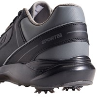 FootJoy Men's Sport LT Golf Shoes, Black/Charcoal