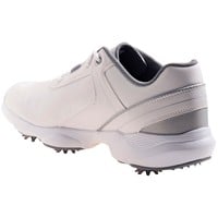 FootJoy Men's Sport LT Golf Shoes, White/Silver