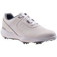 FootJoy Men's Sport LT Golf Shoes, White/Silver