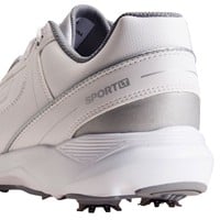 FootJoy Men's Sport LT Golf Shoes, White/Silver