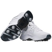 FootJoy Men's Hyperflex Carbon Golf Shoes, White/Grey