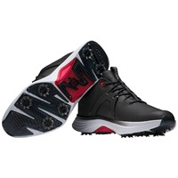 FootJoy Men's Hyperflex Golf Shoes, Black/White