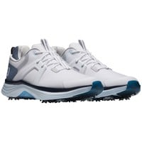 FootJoy Men's Hyperflex Golf Shoes, White/Blue