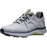 FootJoy Men's Hyperflex Golf Shoes, White/Navy