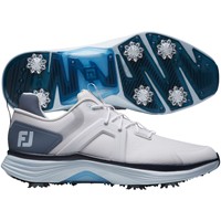 FootJoy Men's Hyperflex Golf Shoes, White/Blue
