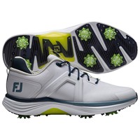FootJoy Men's Hyperflex Golf Shoes, White/Navy