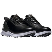 FootJoy Men's FJ Fuel Golf Shoes, Black/White