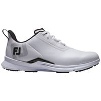 FootJoy Men's FJ Fuel Golf Shoes, White/Black