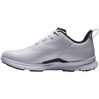 FootJoy Men's FJ Fuel Golf Shoes, White/Black