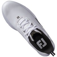 FootJoy Men's FJ Fuel Golf Shoes, White/Black