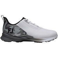 FootJoy Men's FJ Fuel Golf Shoes, White/Grey