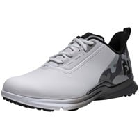 FootJoy Men's FJ Fuel Golf Shoes, White/Grey