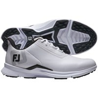FootJoy Men's FJ Fuel Golf Shoes, White/Black