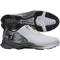 FootJoy Men's FJ Fuel Golf Shoes, White/Grey