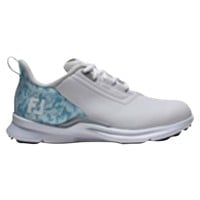 FootJoy Women's FJ Fuel Golf Shoes, White/Blue