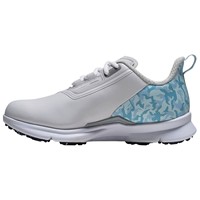 FootJoy Women's FJ Fuel Golf Shoes, White/Blue