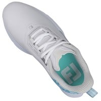 FootJoy Women's FJ Fuel Golf Shoes, White/Blue