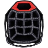 Sun Mountain 2025 C130 Golf Cart Bag, Black/Red