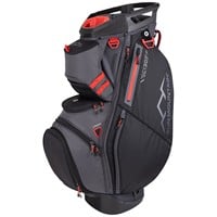Sun Mountain 2025 C130 Golf Cart Bag, Black/Red