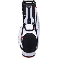 Sun Mountain 2025 Junior Phenom Golf Stand Bag, White/Black/Red