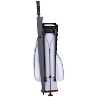 Sun Mountain 2025 Junior Phenom Golf Stand Bag, White/Black/Red