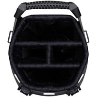 Sun Mountain 2025 Junior Phenom Golf Stand Bag, White/Black/Red