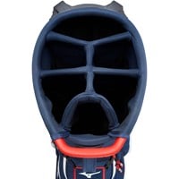 Mizuno 2025 BR-D4 Golf Stand Bag, Navy/Red