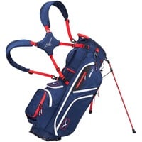 Mizuno 2025 BR-DX Golf Stand Bag, Navy/Red